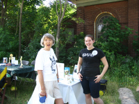 Jordan of OVC Pet Trust and Jennifer Allen