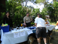 Paws for a Cause merchandise table