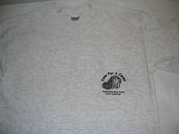 Front of concert t-shirt
